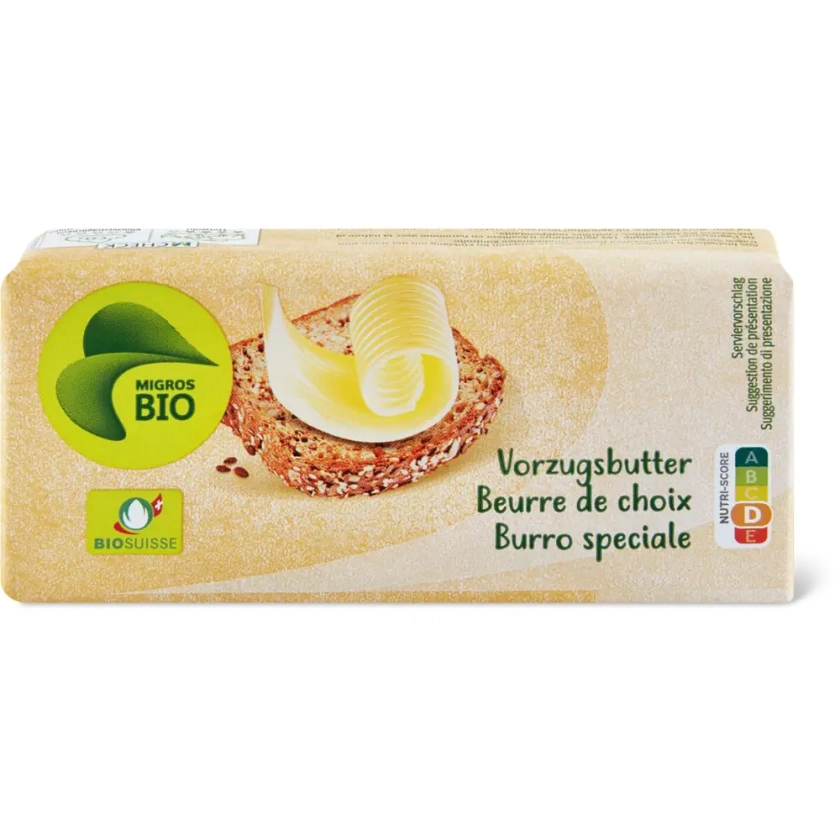 Migros Bio · Vorzugsbutter