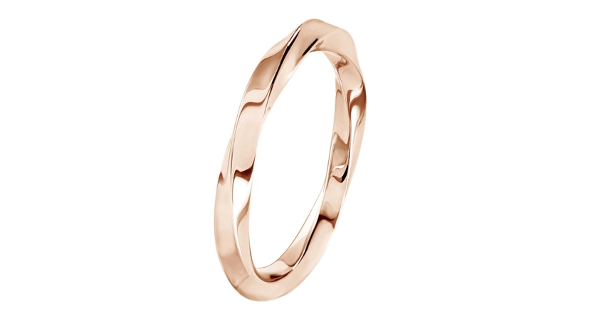 Bague Homme Or rose Mathurins 2,5 mm