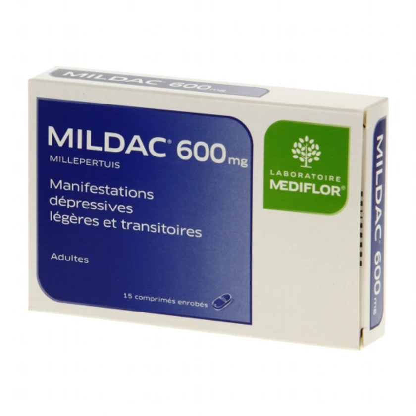 Mildac 600 mg 15 comprimés