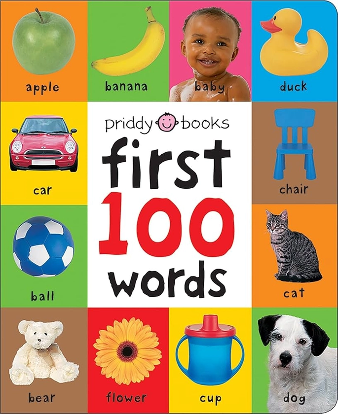 First 100 Words: A Padded Board Book (First 100 Soft To Touch)