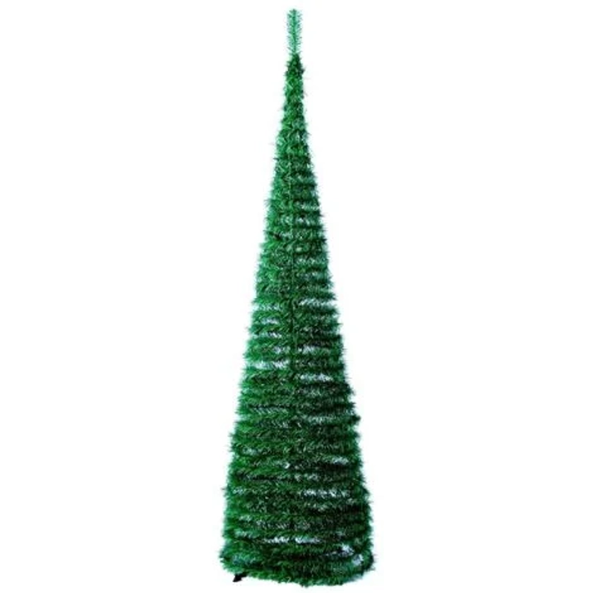 Sapin de Noël artificiel vert pop up SlimTree 180 cm