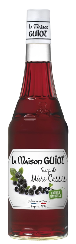 Sirop de Mûre Cassis - La Maison Guiot