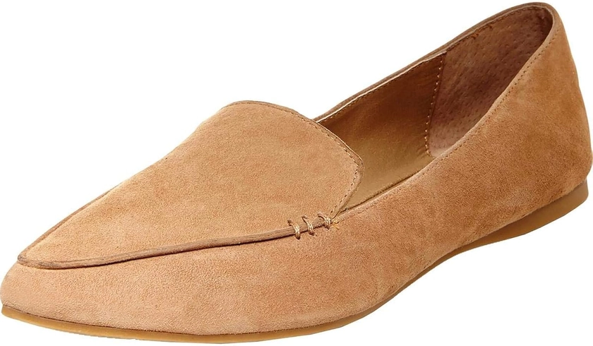 Steve Madden Women's Feather Loafer Flat