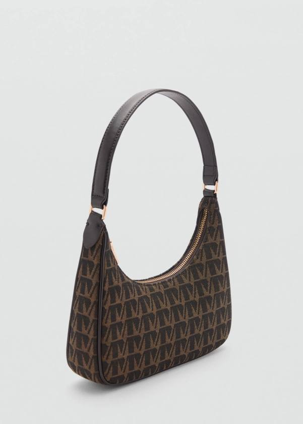 Jacquard shoulder bag - Women | MANGO United Kingdom