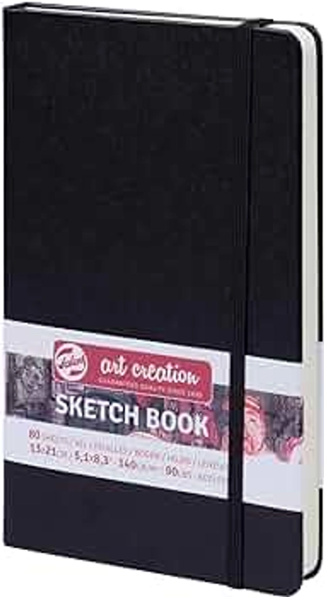 Talens Art Creation Sketchbook 80 Sheets, 13 cm x 21 cm, Black