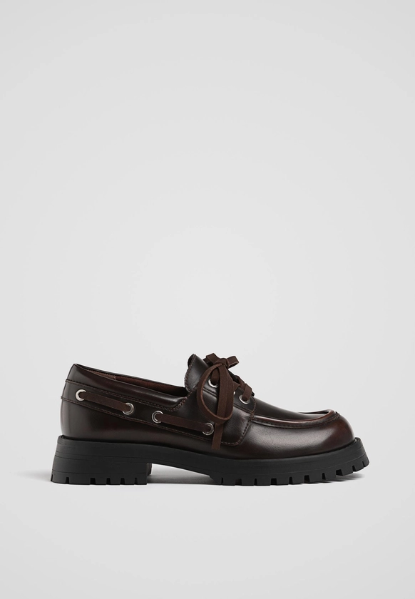 Mocassins style bateau - Mode femme | Stradivarius France