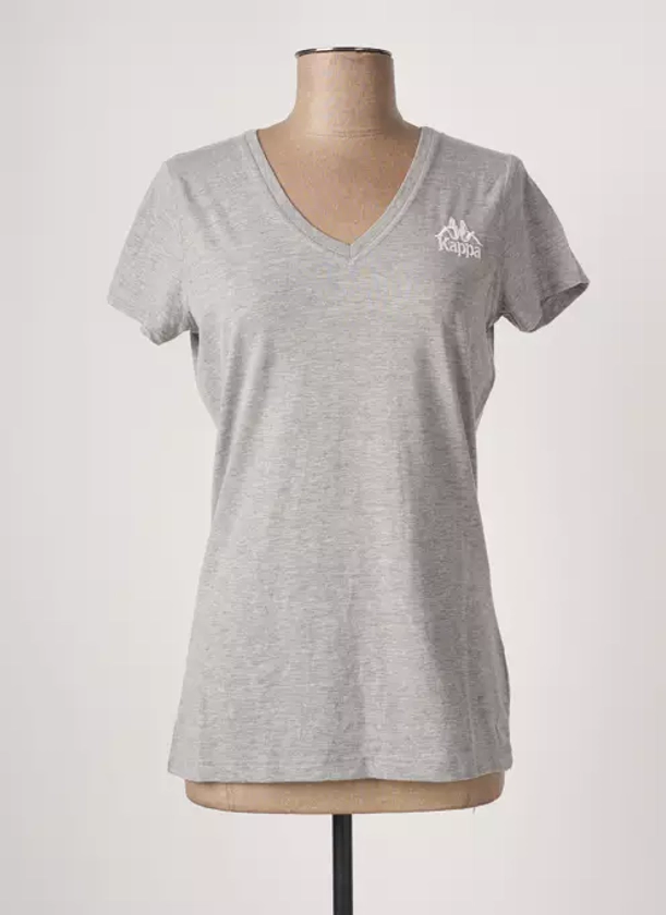 Kappa Tshirts Femme de couleur gris 2200049-gris00 - Modz