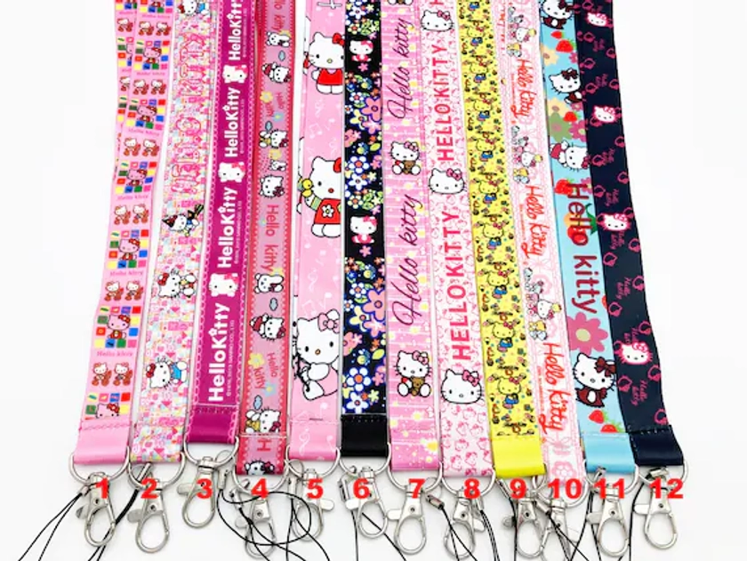 Hello Kitty Lanyard, Cute Gift For Her, buy 2 get 1 free
