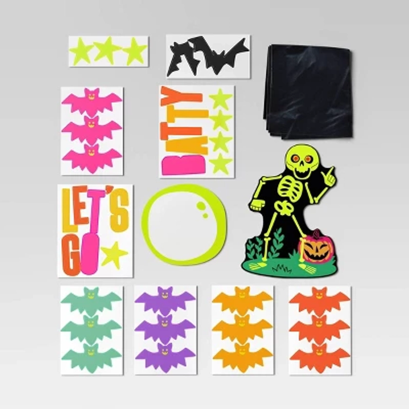 19pk Halloween Door Decor Kit Bats - Hyde & EEK! Boutique™