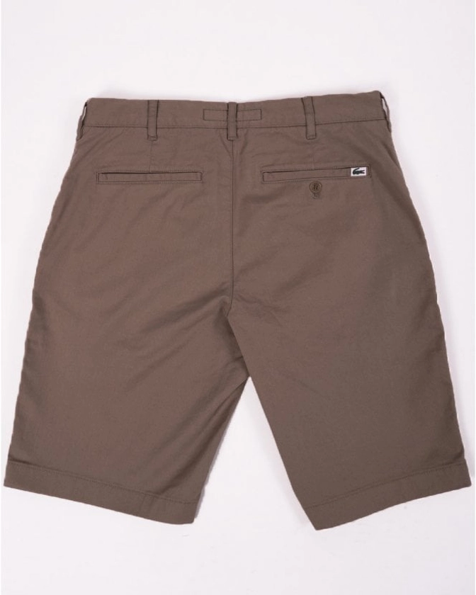 Lacoste Chino Shorts Dark Sand