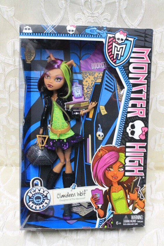 Monster High Scare Mester Clawdeen Wolf N.I.B.