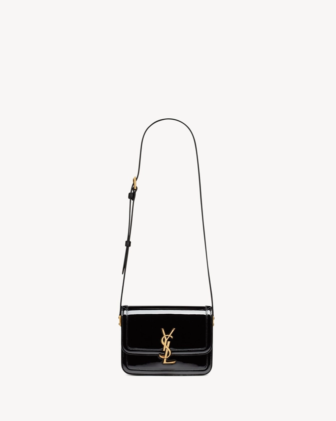 Solferino small satchel en cuir verni | Saint Laurent | YSL.com