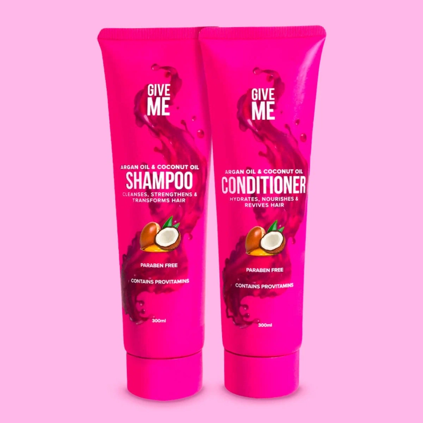 Argan Oil Shampoo & Conditioner Bundle | Give Me Cosmetics