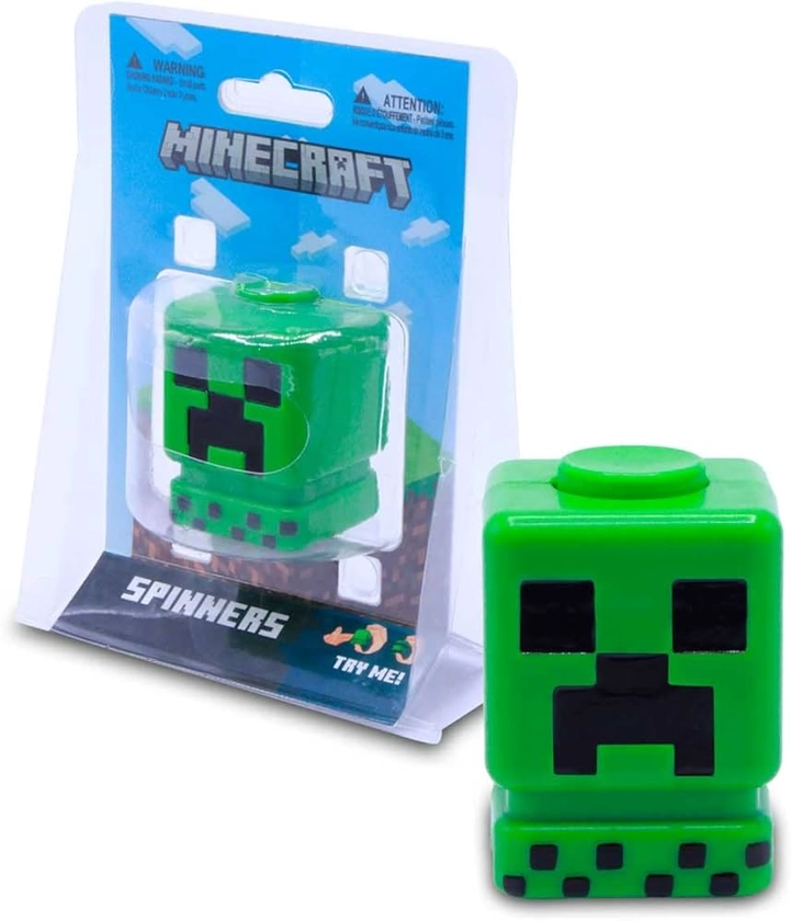 Minecraft Fidget Spinner - Creeper : Amazon.ca: Toys & Games