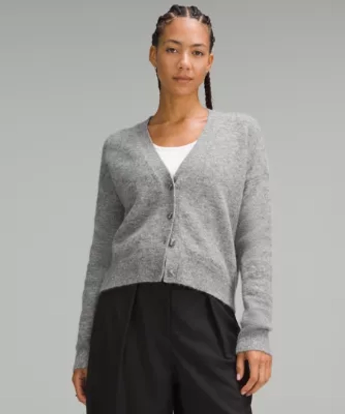 Women's Alpaca Wool-Blend Cardigan Sweater | Lululemon UK