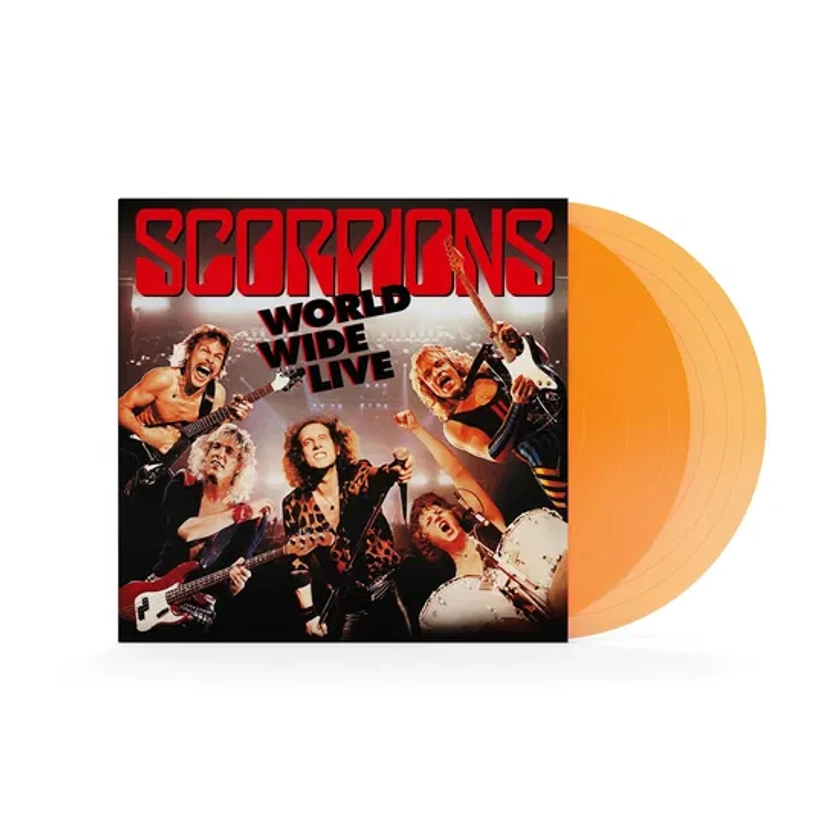 Scorpions · World Wide Live (LP) [Transparent Orange Vinyl edition] (2023)