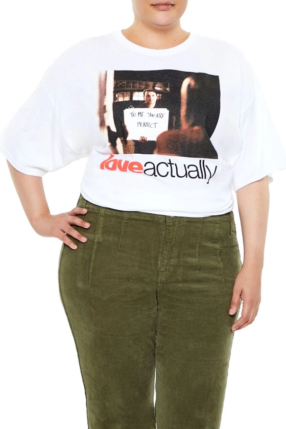 Plus Size Love Actually Tee | Forever 21