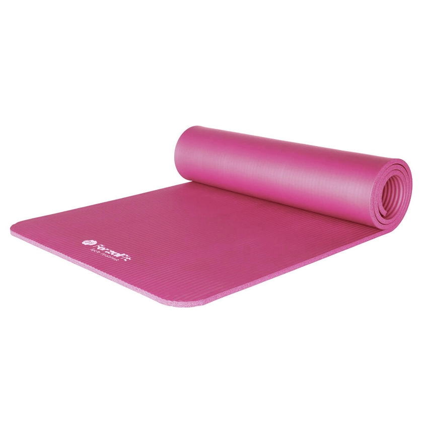 Tapis de yoga IVOL avec sangle de transport - Extra épais 12 mm - Noir