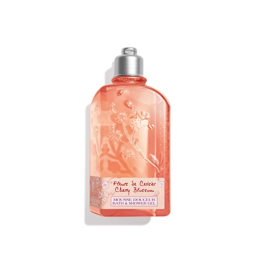 L'Occitane Cherry Blossom Bath & Shower Gel 250ml