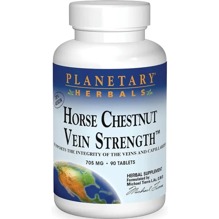 Planetary Herbals Horse Chestnut Vein Strength 705 mg 90 Tabs