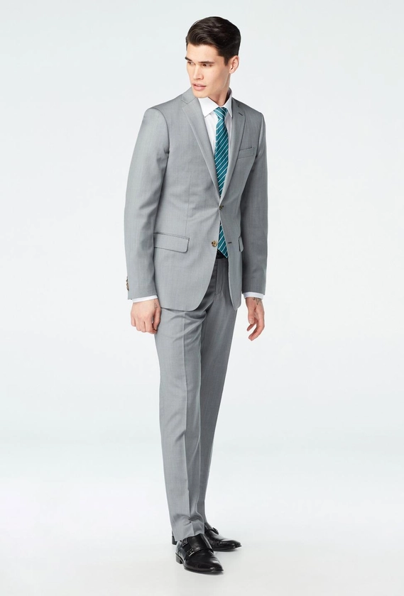 Custom Suits Made For You - Hemsworth Light Gray Suit | INDOCHINO