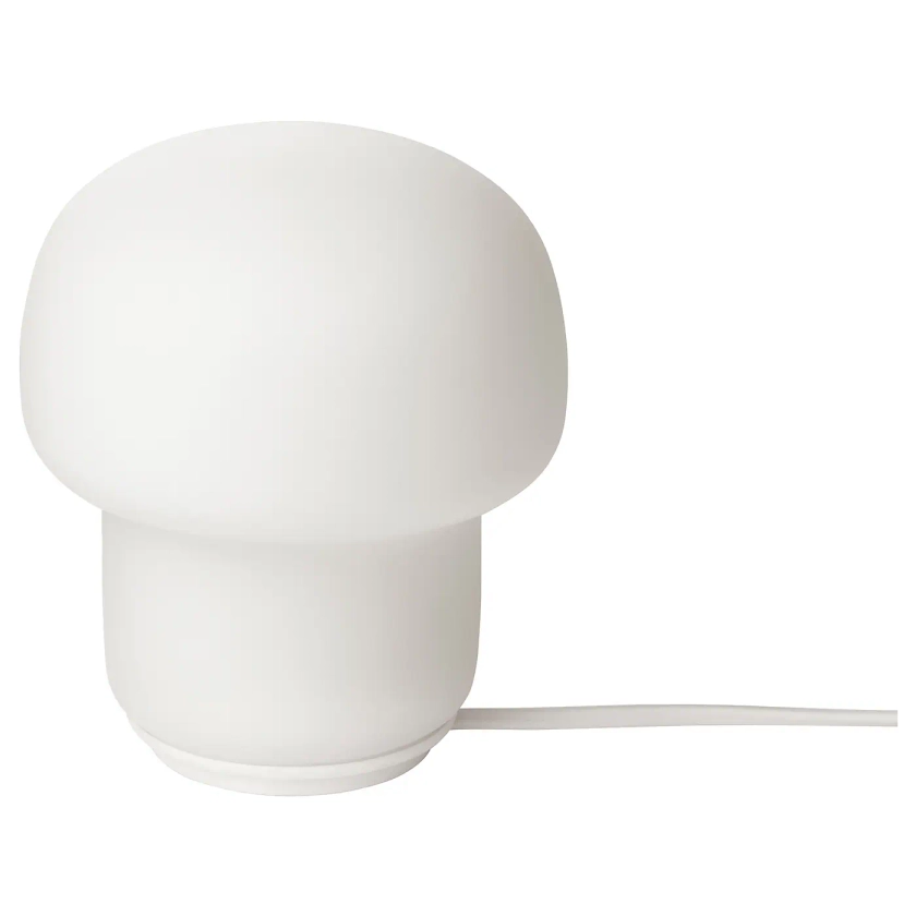 TOKABO Table lamp, glass opal white - IKEA