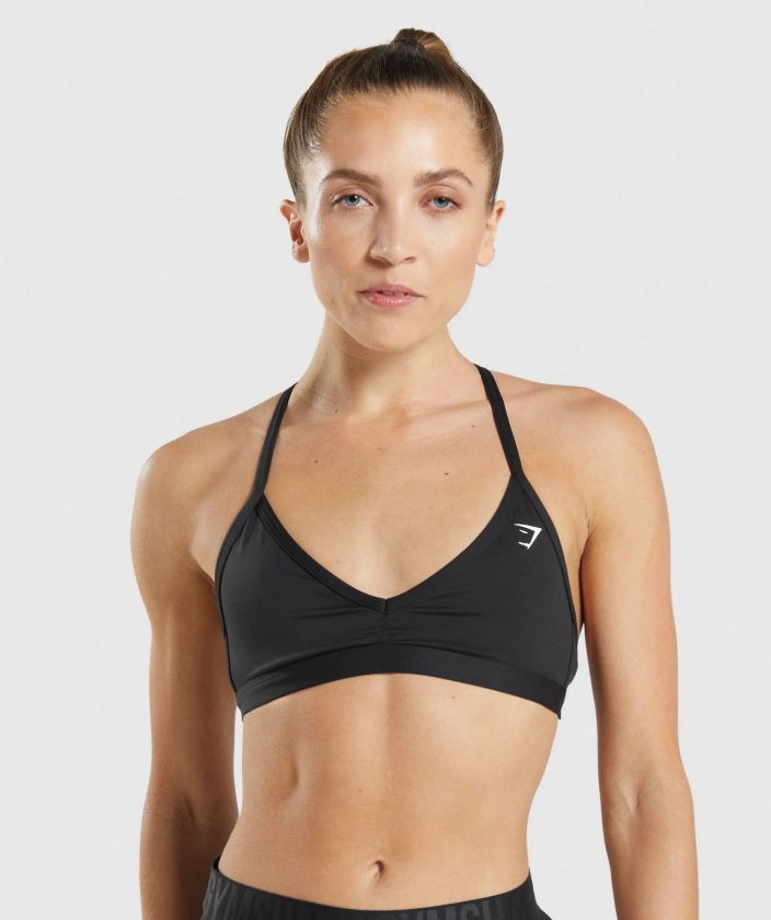 Gymshark Minimal Sports Bra - Black