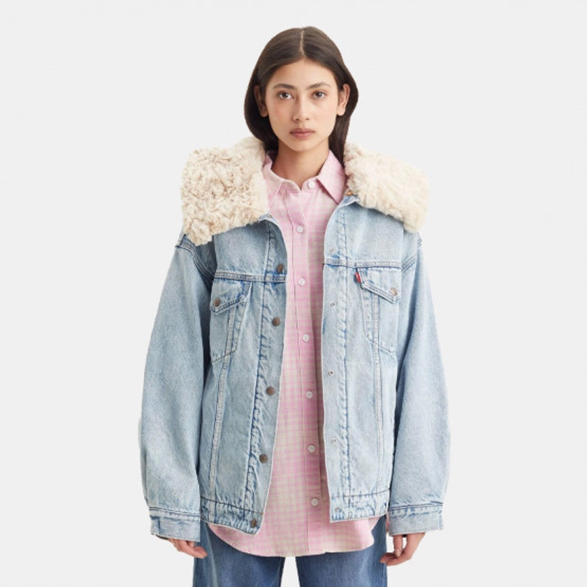 Levis Xl Sherpa Γυναικεία Ζακέτα Jean A3484-0000