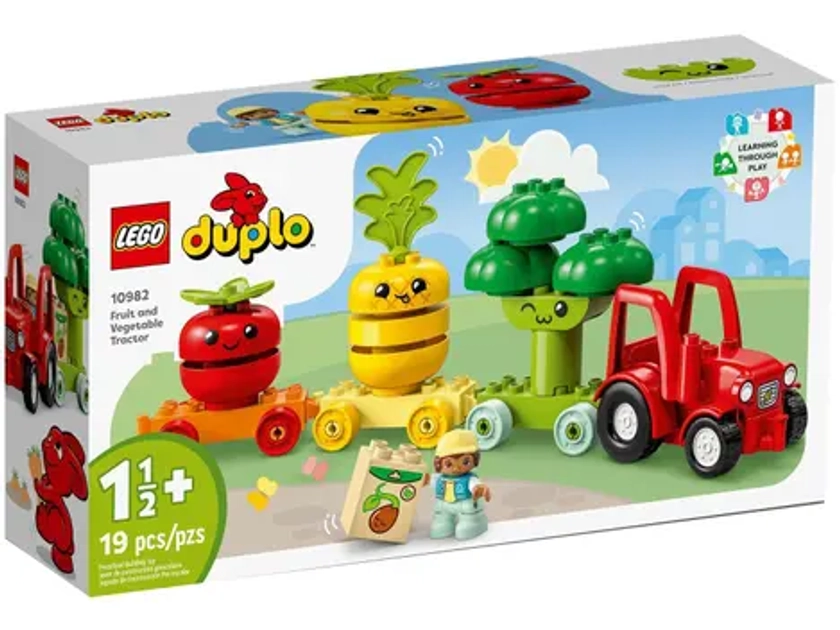 LEGO Meu Primeiro Trator de Frutas 19 Peças - 10982 - Brinquedos de Montar e Desmontar - Magazine Luiza