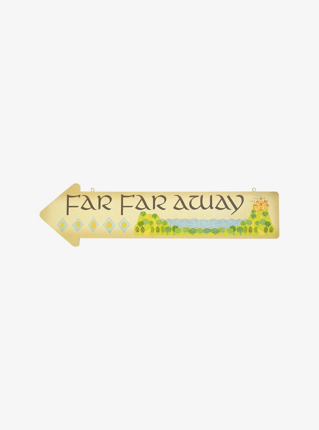 Shrek Far Far Away Directional Wall Art - BoxLunch Exclusive