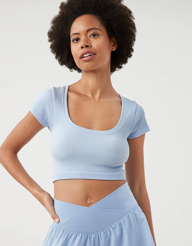 OFFLINE By Aerie Seamless Rib Scoop T-Shirt