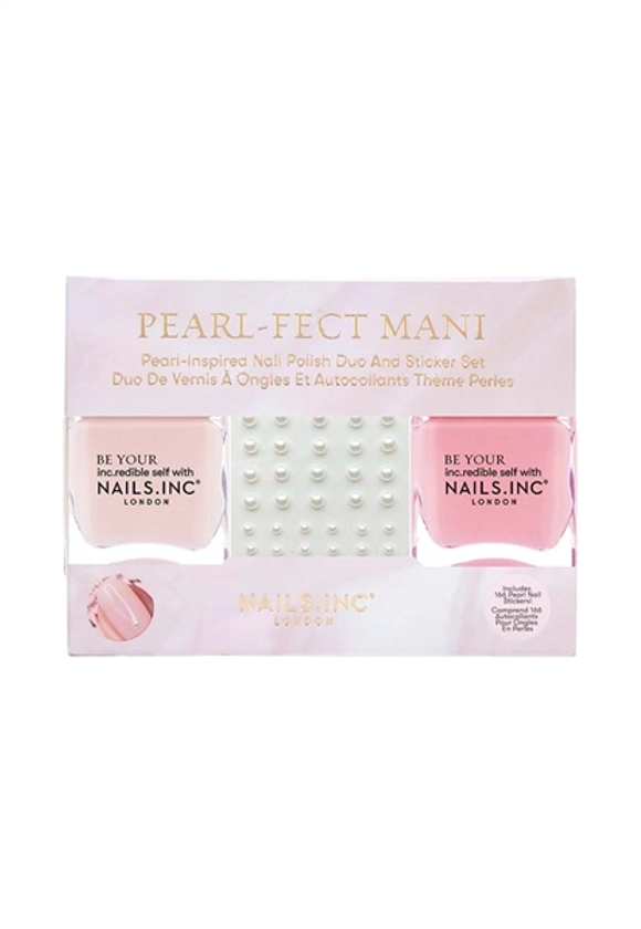 Pearl-Fect Mani Nail Polish and Sticker Set