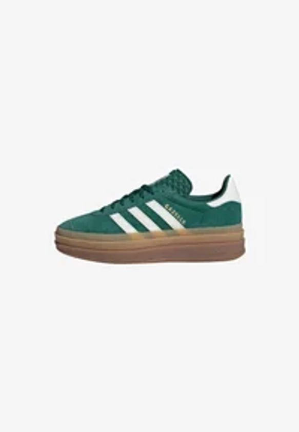 GAZELLE BOLD - Baskets basses - collegiate green off white gold me.