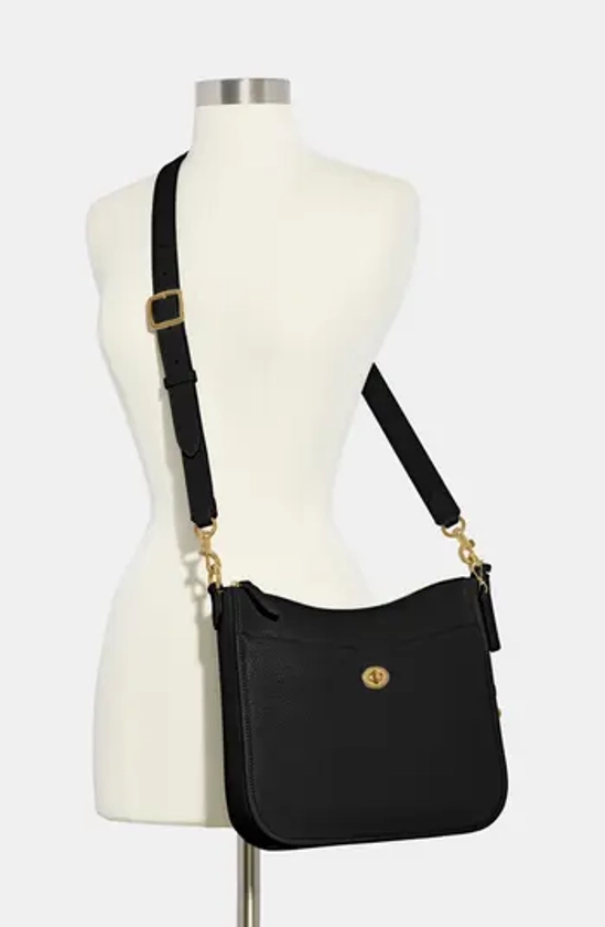 COACH Chaise Pebbled Leather Crossbody Bag | Nordstrom
