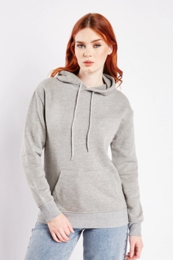 Casual Drawstring Neck Hoodie - 9 Colours - Just £6