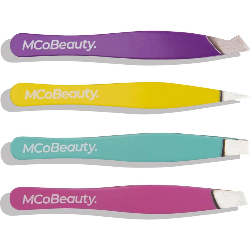 Mcobeauty Perfect Tweezers 4 Pack | Woolworths