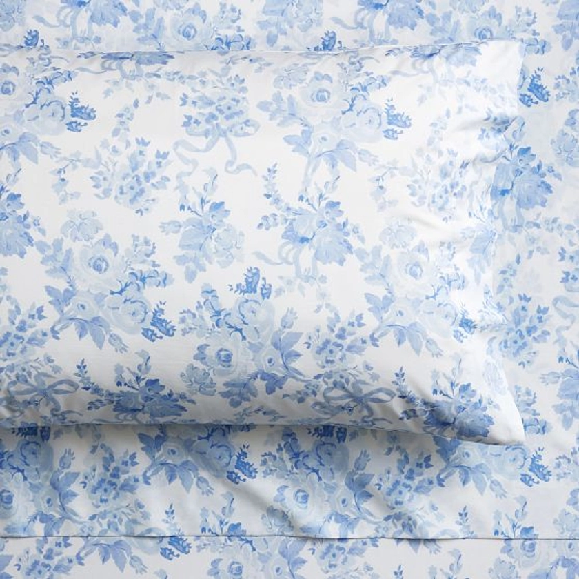 LoveShackFancy Garden Damask Organic Sheet Set