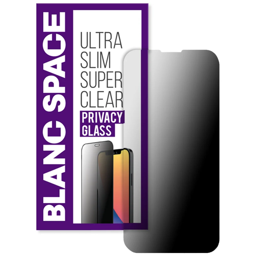 Privacy Tempered Glass Screen Protector - Blanc Space