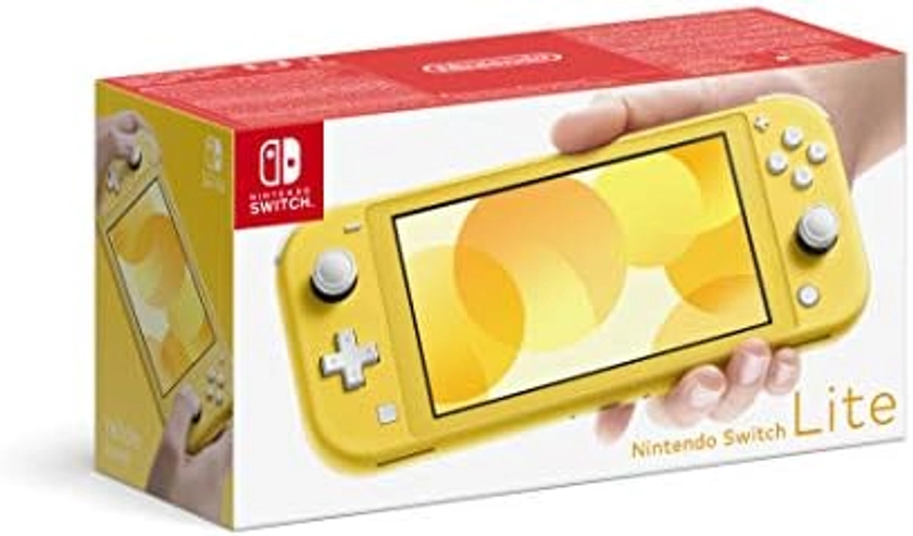 Nintendo Switch Lite, standard, Jaune : Amazon.com.be: Jeux vidéo