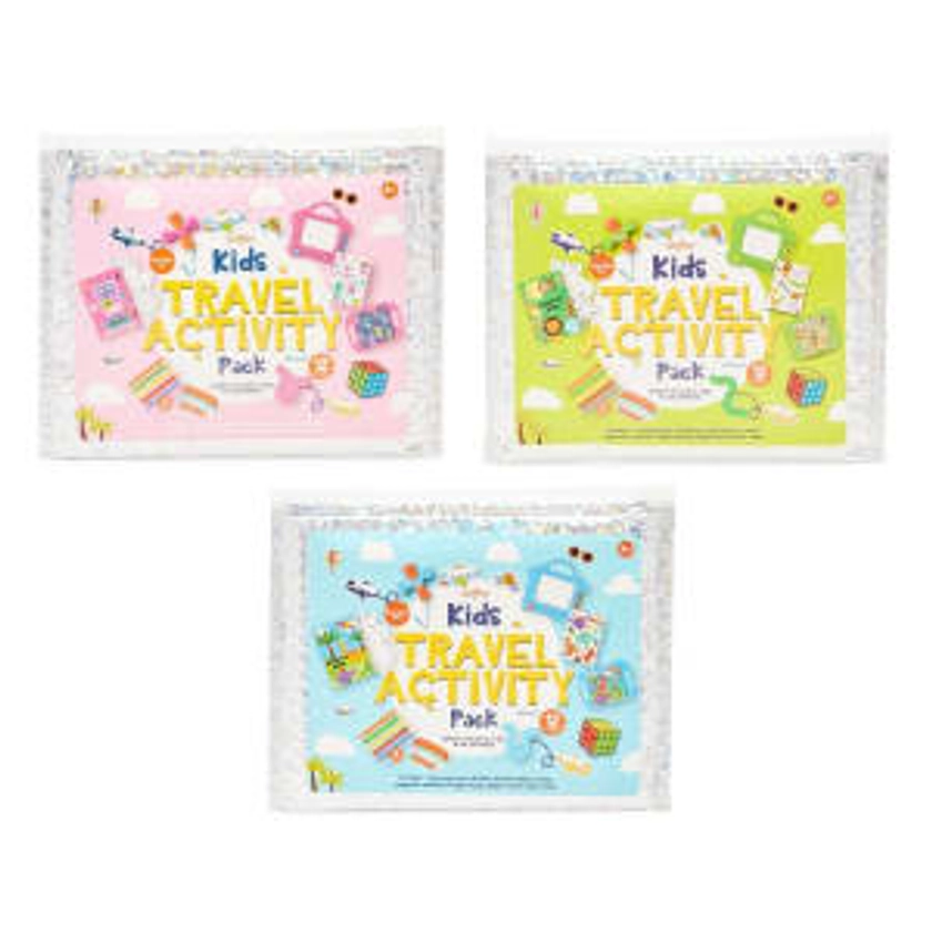 12 Pack ToyMania Kids Travel Activity Pack - Assorted