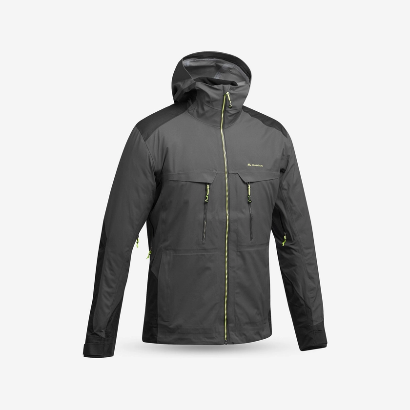 Men’s Hiking Waterproof Jacket - MH 900 Black