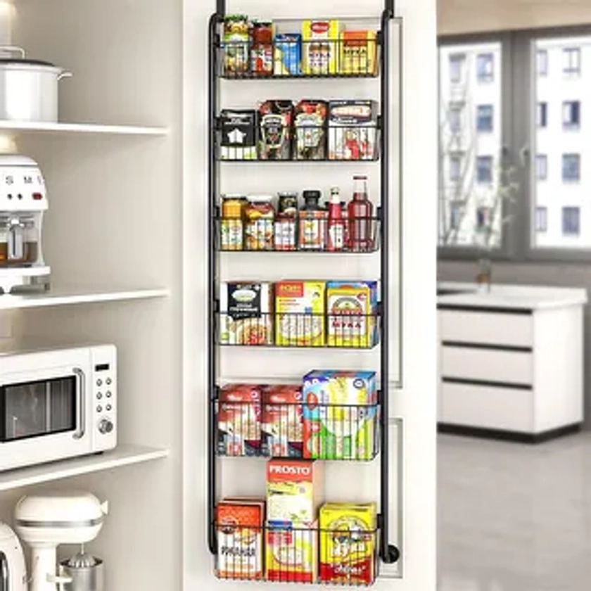 Kitchen Over the Door Organizer - 6.5"D x 16.9"W x 54.7"H | Overstock.com Shopping - The Best Deals on Kitchen & Pantry Storage | 44194722