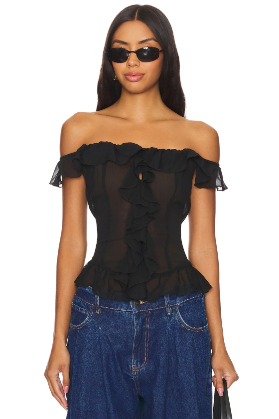 Timeless Ruffle Top