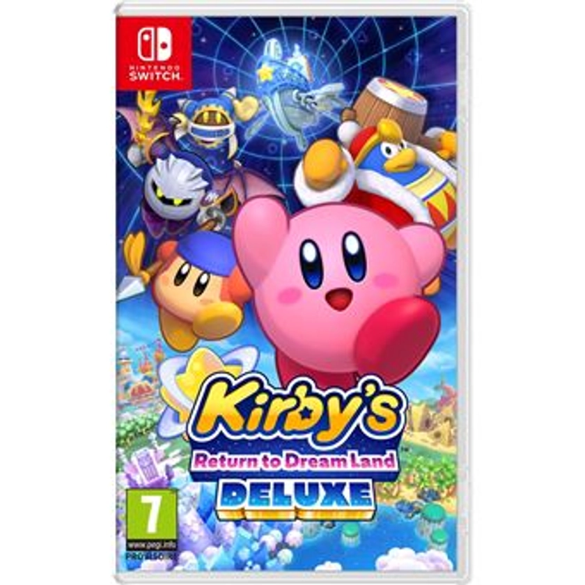 Kirby’s Return to Dream Land Edition Deluxe Nintendo Switch - Jeux vidéo - Achat & prix | fnac