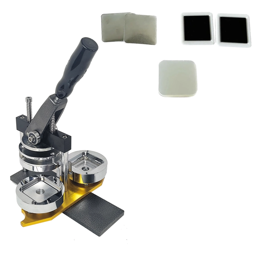 New High-quality 50mm 2inch Square Magnet Making Machine for DIY Decoration