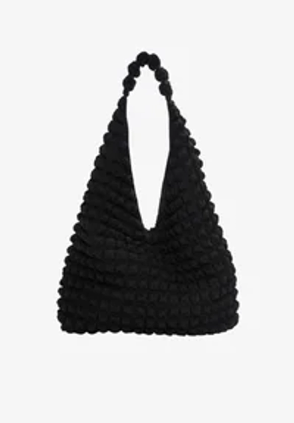 PULL&BEAR SHOPPER - Cabas - black/noir - ZALANDO.FR