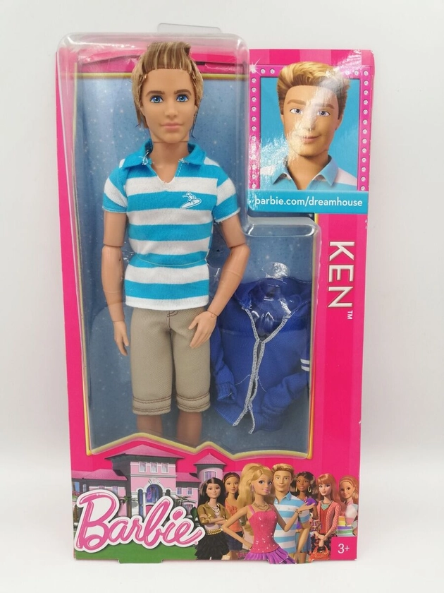 Barbie Life In The Dreamhouse Ken doll #BFW77 Hard to Find NEW Mattel 2012