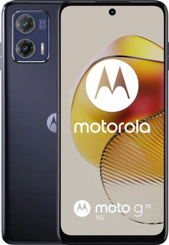 Смартфон Motorola Moto G73 8/256 ГБ, Dual nano SIM, темно-синий