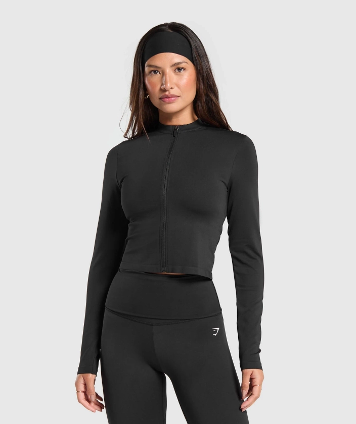 Everyday Seamless Zip Tracktop