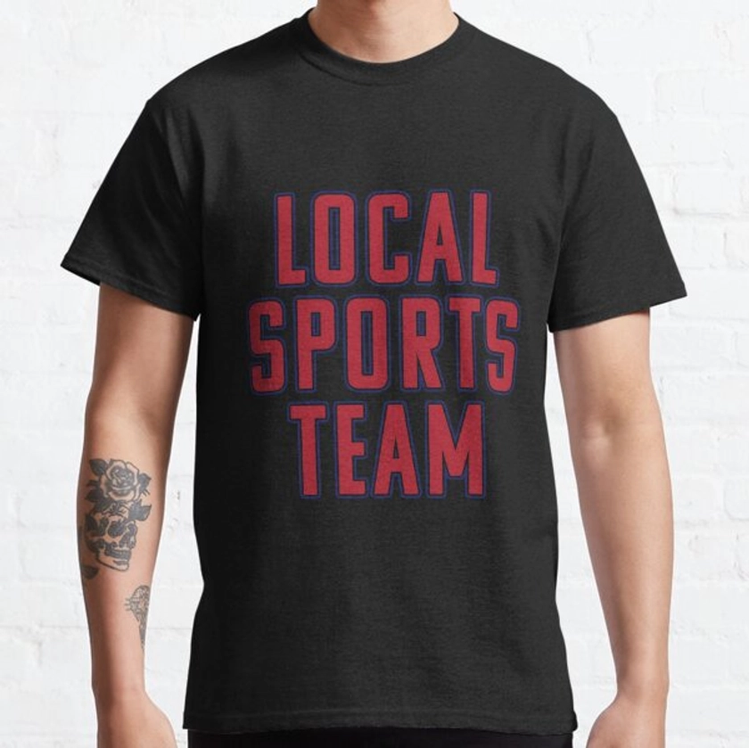 "Local Sports Team - Montreal Canadiens Colours" Classic T-Shirt for Sale by robbclarke